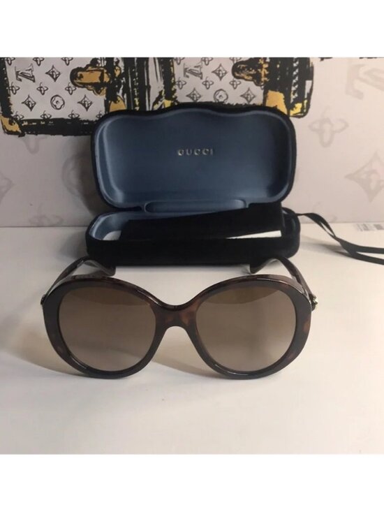 New Authentic Gucci Brown Sunglasses GG0368s 002 main image 4